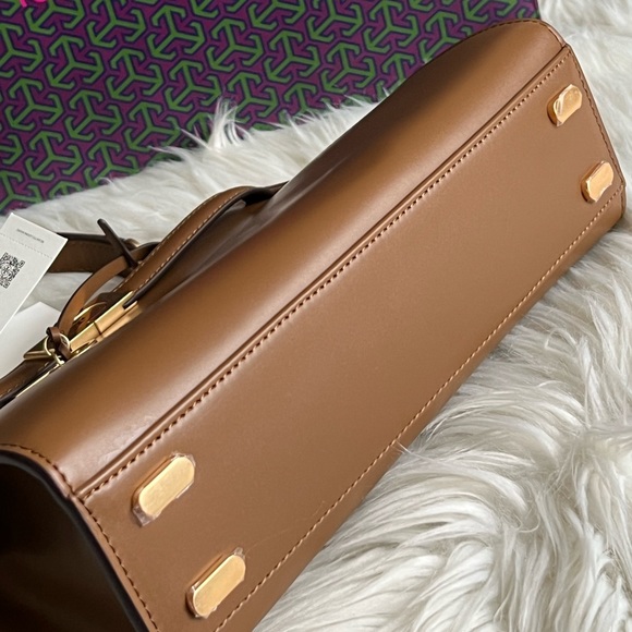 💰SOLD - 55814 - Tory Burch Lee Radziwill Small Satchel - Picture 11 of 16